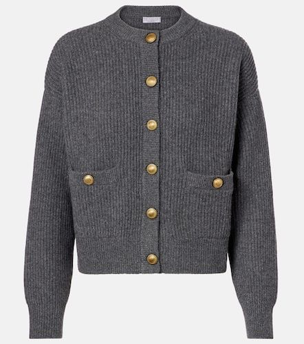 Wool, cashmere, and silk cardigan - Brunello Cucinelli - Modalova