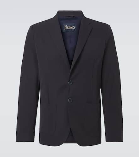 Herno Blazer aus Seersucker - Herno - Modalova