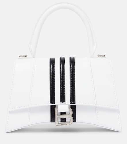 X Adidas Hourglass Small leather tote bag - Balenciaga - Modalova