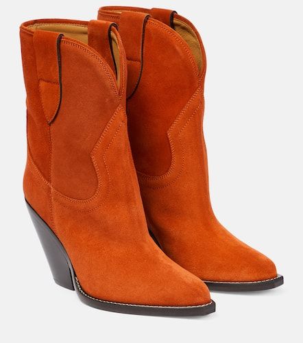 Ankle Boots Leyane aus Veloursleder - Isabel Marant - Modalova