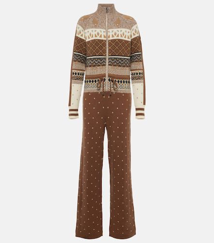 Agnetha intarsia turtleneck jumpsuit - Bogner - Modalova