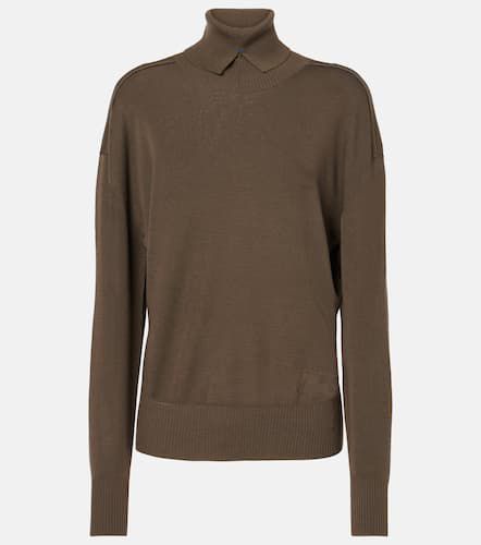 Wool chenille turtleneck sweater - Burberry - Modalova