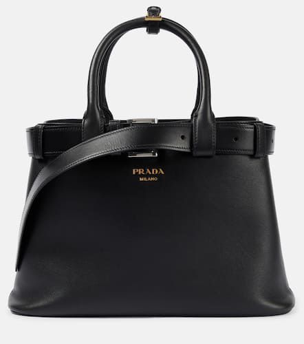 Borsa a spalla Buckle Medium in pelle - Prada - Modalova