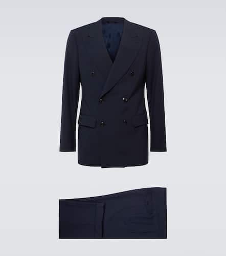 Double-breasted virgin wool suit - Giorgio Armani - Modalova