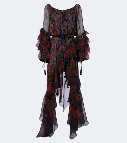 Etro Printed silk chiffon gown - Etro - Modalova