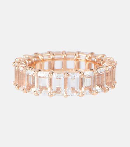 Kt rose gold eternity ring with topaz - Shay Jewelry - Modalova