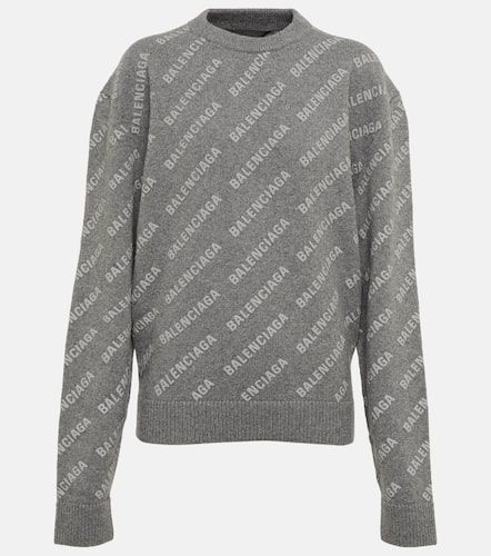 Balenciaga Logo cashmere sweater - Balenciaga - Modalova