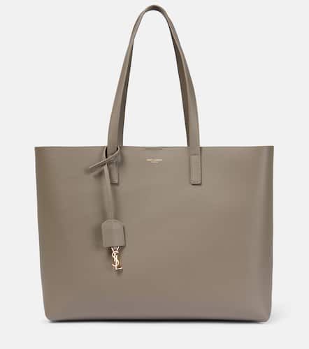 Shopping E/W leather tote bag - Saint Laurent - Modalova