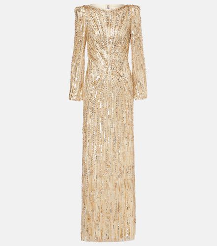 Abito lungo con paillettes - Jenny Packham - Modalova