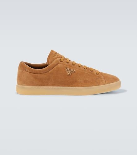 Prada Logo suede sneakers - Prada - Modalova