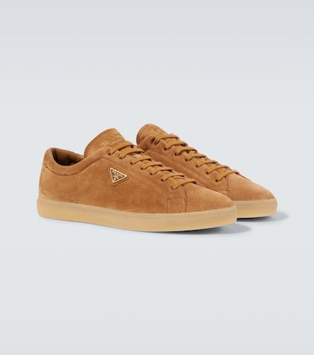 Prada Logo suede sneakers - Prada - Modalova