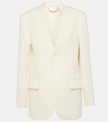 Blazer de mezcla de lana de alpaca - Victoria Beckham - Modalova