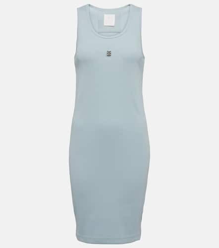 Vestido corto de algodón con 4G - Givenchy - Modalova