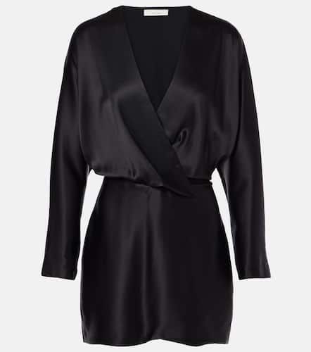 The Sei Silk satin wrap minidress - The Sei - Modalova