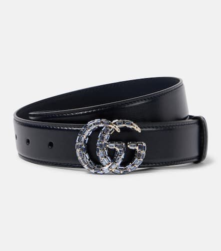 Gucci Cinturón GG Marmont de piel - Gucci - Modalova