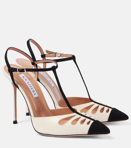 Pumps Camille 105 aus Leder - Aquazzura - Modalova