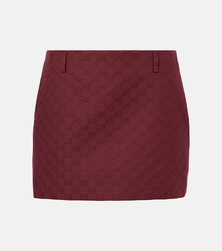 Gucci Minifalda de lona GG - Gucci - Modalova