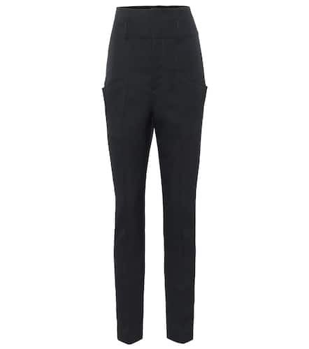 Padme high-rise wool pants - Isabel Marant - Modalova