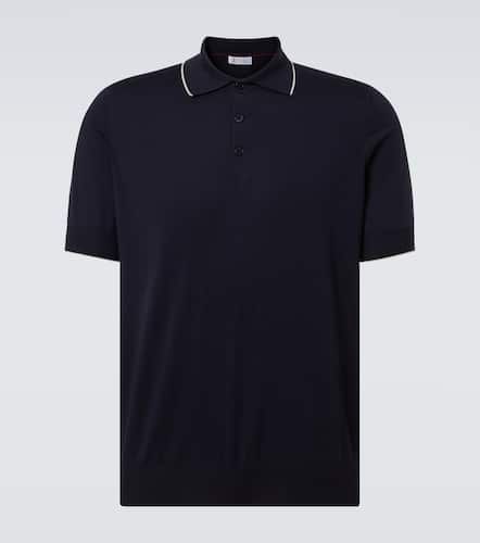 Cotton polo shirt - Brunello Cucinelli - Modalova