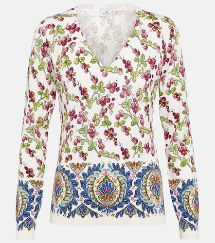 Etro Printed silk-blend sweaters - Etro - Modalova