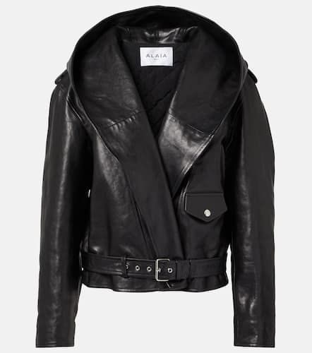 AlaÃ¯a Biker leather jacket - Alaia - Modalova