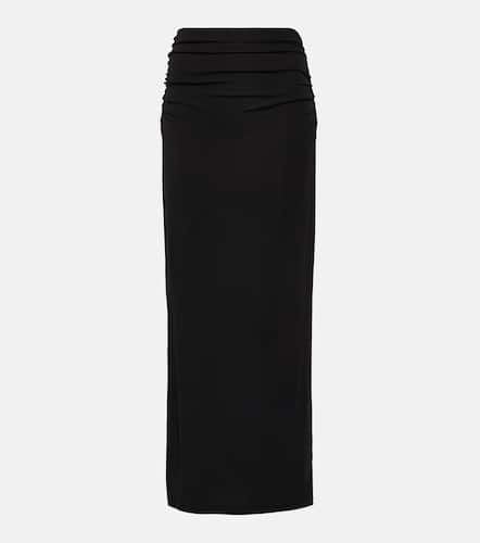 Hilton ruched jersey midi skirt - Velvet - Modalova