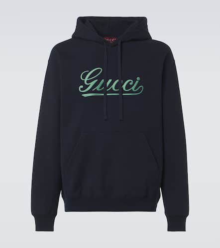 Sudadera de jersey de algodón con logo - Gucci - Modalova