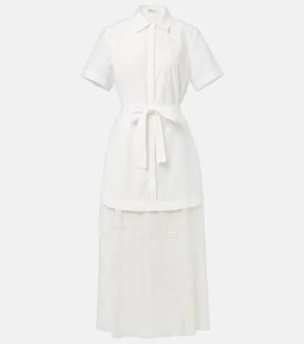 Jenner poplin and lace shirt dress - Simkhai - Modalova