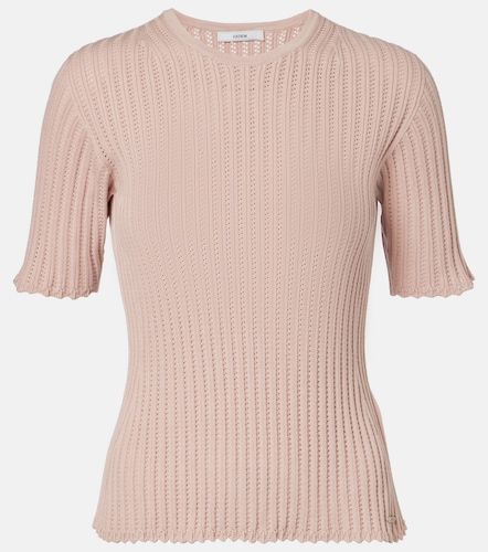 Erdem Top de pointelle de algodón - Erdem - Modalova