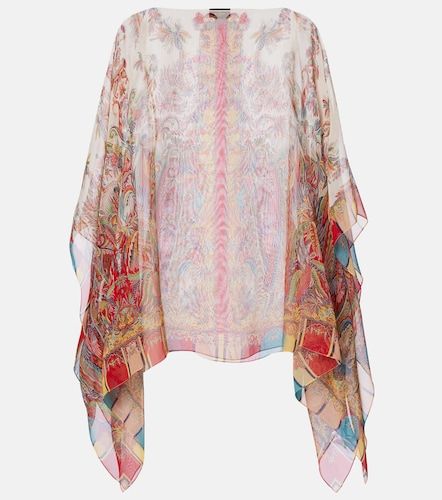 Etro Printed silk cape - Etro - Modalova