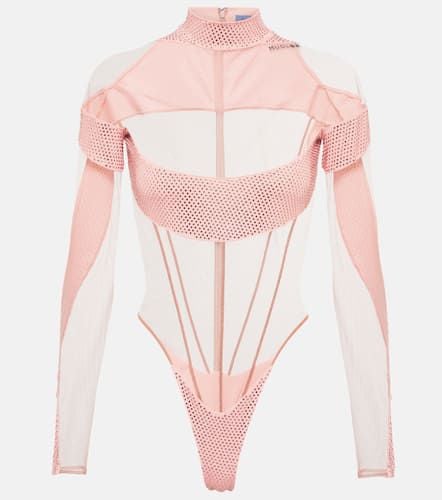 Mugler Paneled bodysuit - Mugler - Modalova