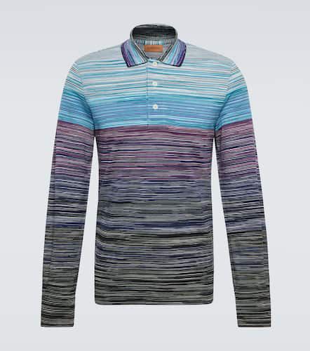 Striped cotton piquÃ© polo sweater - Missoni - Modalova