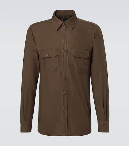 Tom Ford Giacca camicia in twill - Tom Ford - Modalova