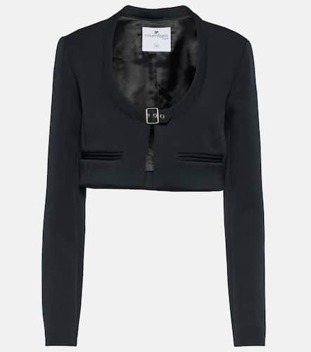 Courrèges Scoop-neck cropped jacket - Courreges - Modalova