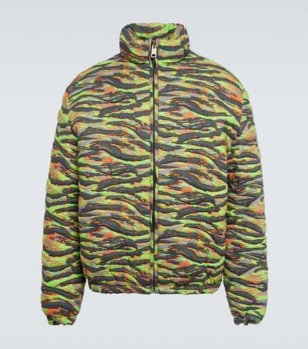 Camouflage quilted cotton jacket - ERL - Modalova