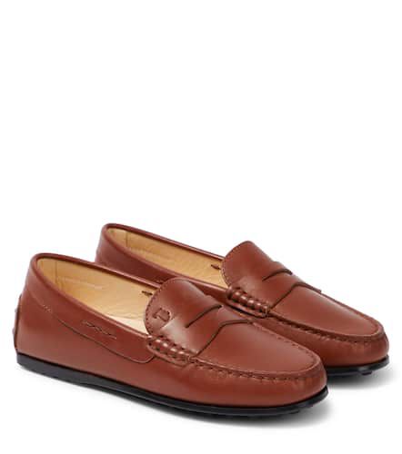 Gommino leather loafers - Tod's Junior - Modalova
