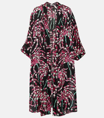 Erica printed robe - Poupette St Barth - Modalova