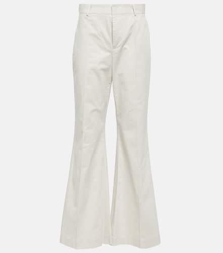 Mid-rise cotton-blend flared pants - Polo Ralph Lauren - Modalova
