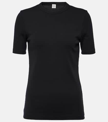 Toteme Cotton-blend jersey T-shirt - Toteme - Modalova