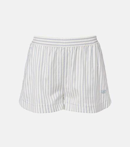 Shorts in seta e lana a righe - Stella McCartney - Modalova