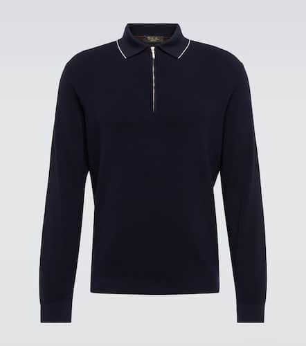 Wool and silk polo sweater - Loro Piana - Modalova