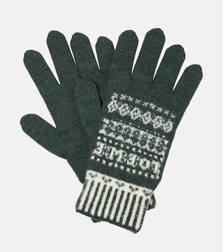 X Suna Fujita wool-blend gloves - Loewe - Modalova