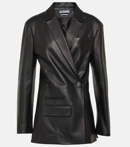 Jacquemus Blazer Tibau in pelle - Jacquemus - Modalova