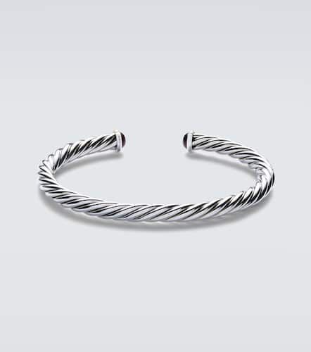 Cable 14kt gold and sterling silver cuff bracelet - David Yurman - Modalova