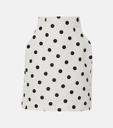 Polka-dot high-rise taffeta miniskirt - Nina Ricci - Modalova