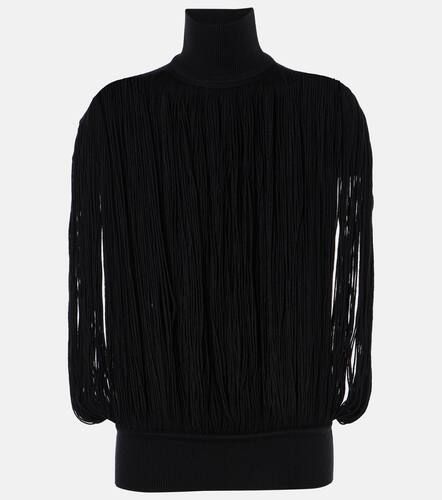 Alaïa Pullover in lana con frange - Alaia - Modalova