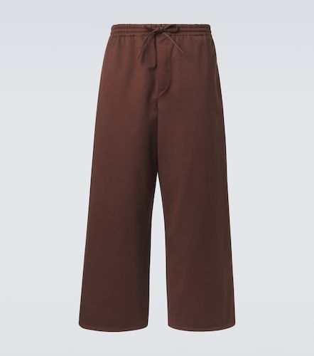 Paula's Ibiza cotton-blend wide-leg pants - Loewe - Modalova
