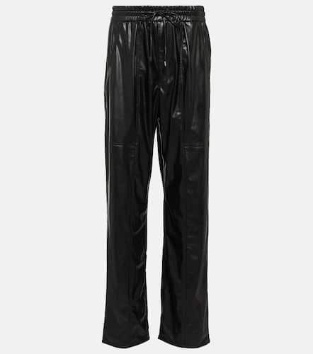 Brina faux-leather straight pants - Marant Etoile - Modalova