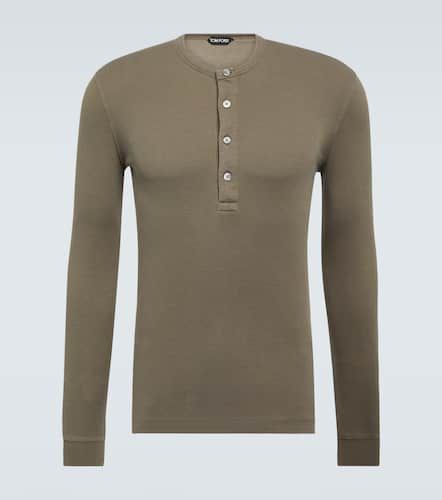 Camiseta acanalada de jersey - Tom Ford - Modalova