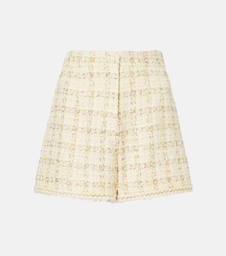 Shorts in tweed di misto cotone - Giambattista Valli - Modalova